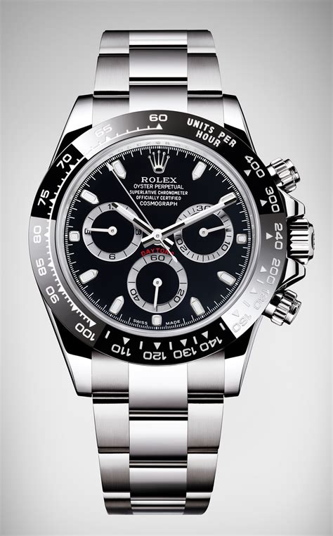 Rolex Cosmograph Daytona watch: Oystersteel 